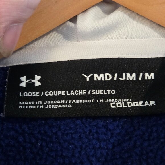 Girls Under Armour Cold Gear Hoodie Youth Medium - Picture 3 of 10